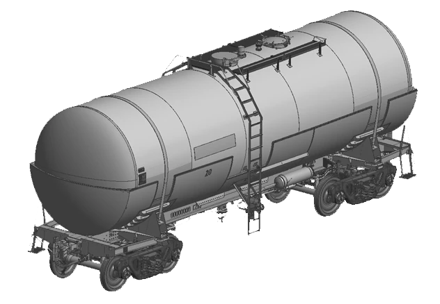 Special Tank Car for Chemical Transport Model 15-5181