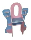 Beauty Salon Vanity Table with Mirror - Art. S.05.20