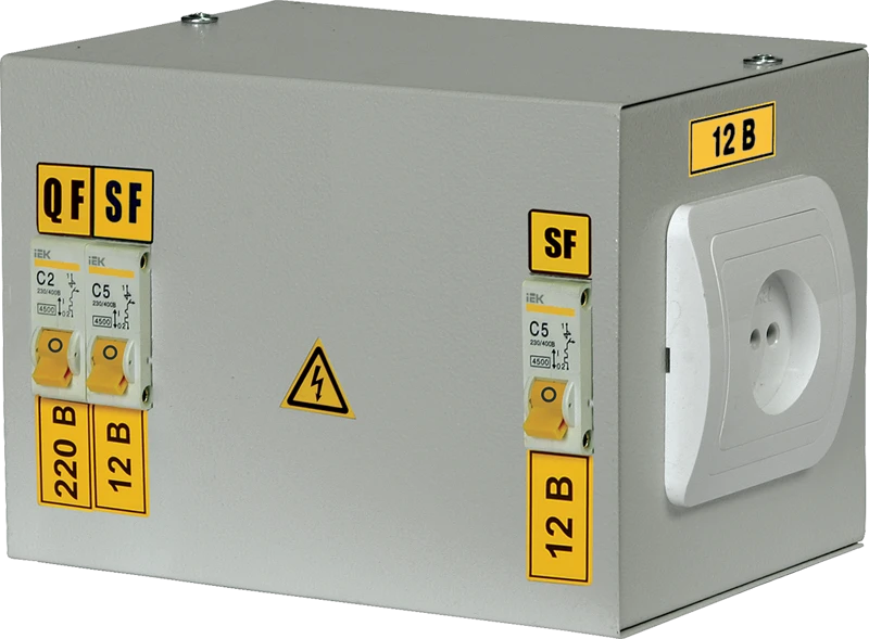 Transformer Box for Local Lighting with Reduced Voltage MTT12-012-0250