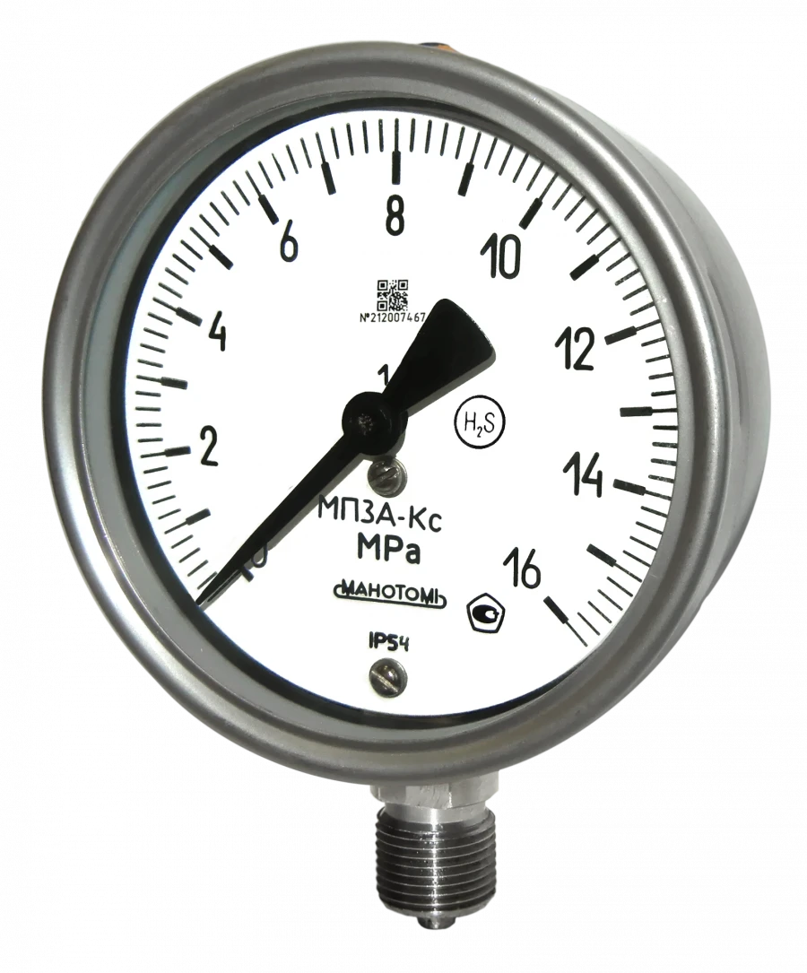 Pressure Gauges for Hydrocarbon Gas Measurement MP3A-Ks