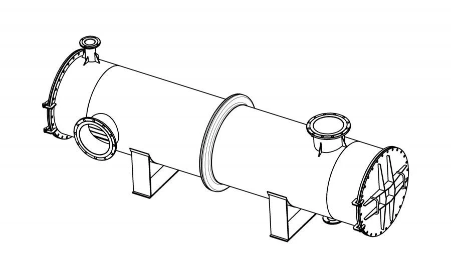 Shell and Tube Heat Exchanger TKT Model
