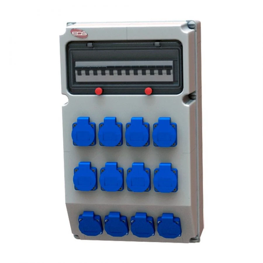 Wall-Mounted Combination Distribution Module (Power Outlet Panel) T P03.001