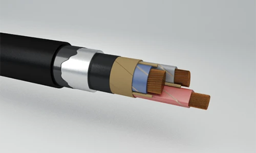 Power Cables with Paper Insulation and Copper Conductors, Up to 10kV, SShv Model