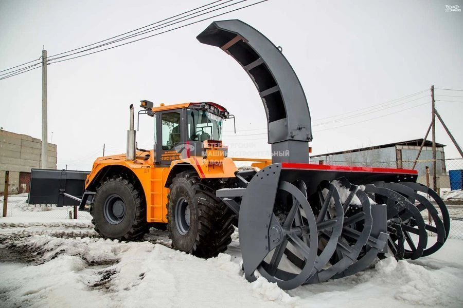 Snow Plow STANISLAV-704-4-R-OS with YAMZ Engine