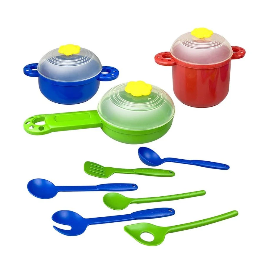 Chef's Cookware Set for Kids - 12 Pieces