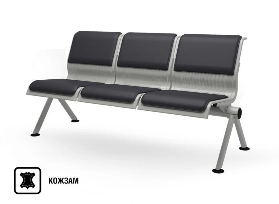 Multi-Seat Section MS35/2 - Modular Metal Frame