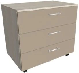 Medical Mobile Cabinet with 3 Drawers KSTTmP 2-03