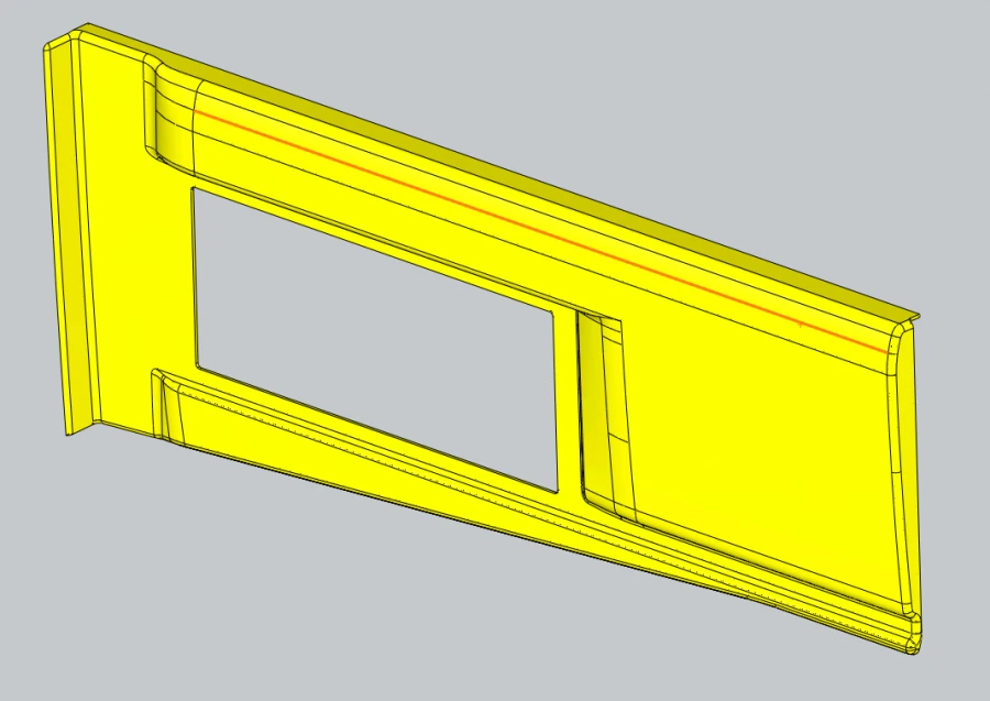 Lower Front Motor Compartment Cover 529230-5602221