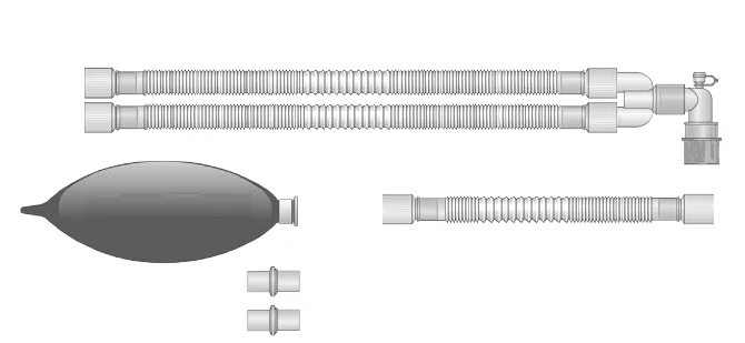 Breathing Devices for Anesthesia and Resuscitation Equipment, Model A