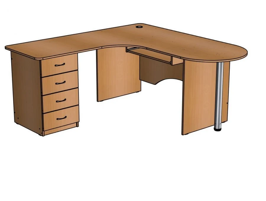 Corner Computer Desk No. 3 / C30