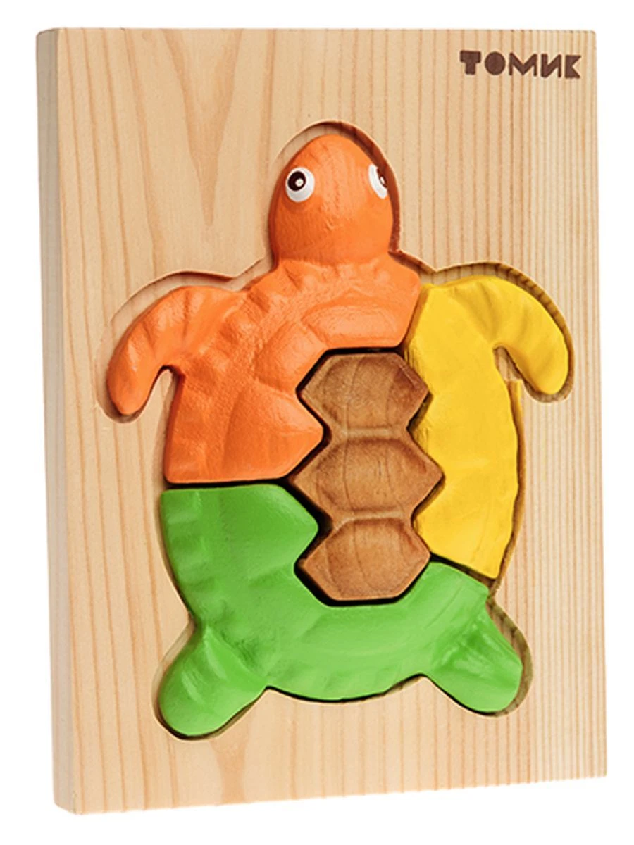 Turtle Puzzle with 5 Pieces - Model 426