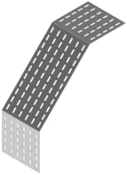 Vertical External Cable Tray Angle Base 90 Degrees DKY 000 V90