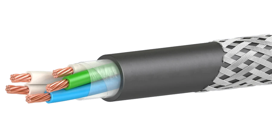 Compact Copper Cable KMVVE for Fixed Installation