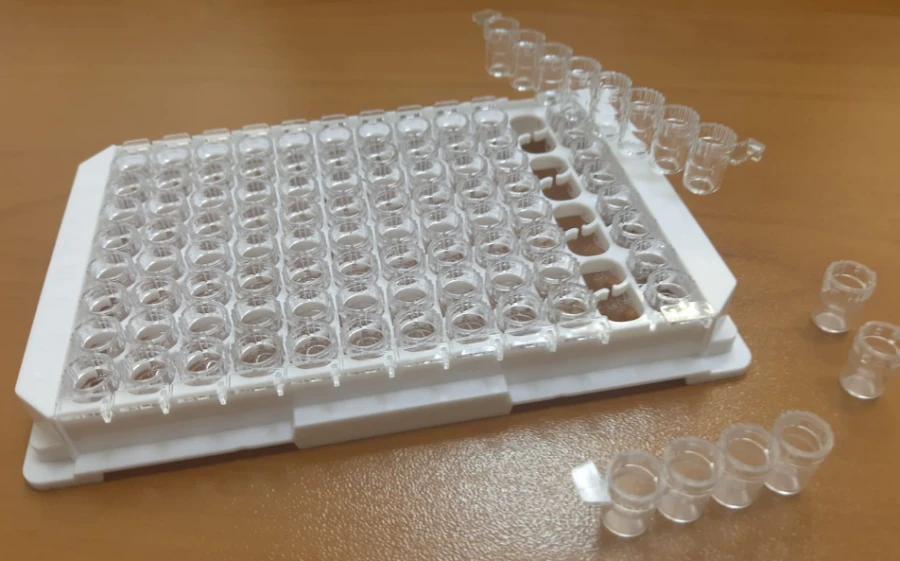 Immunological Plate, 96 Wells, Breakable, Transparent, Non-sterile, VL Plate 001