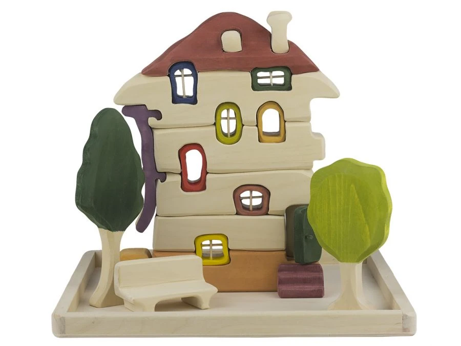 Wooden Constructor "Hundertwasser House" 13009