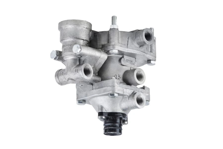 Trailer Brake Control Valve with Two-Wire Drive and Cut-Off Valve 25.3522210-10