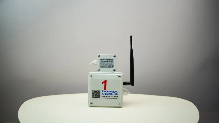 Anemon-LoRa Radio Module for Wireless Data Collection