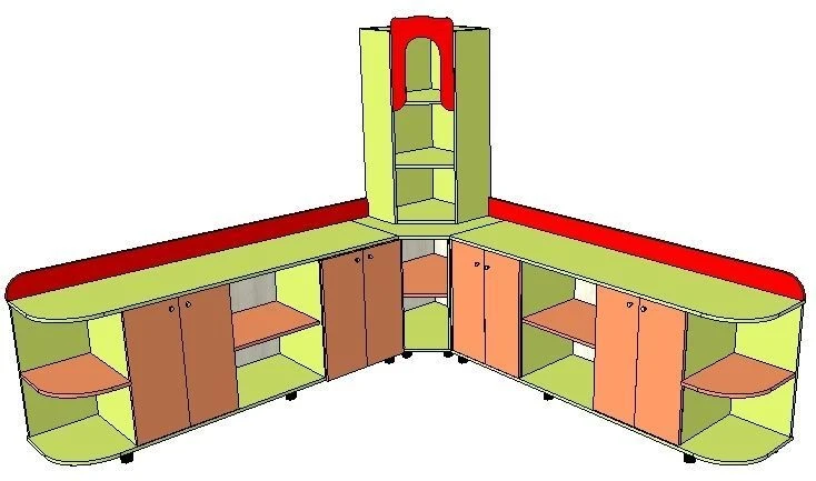 Modular Corner Enclosure FN.MDU.01.71.00.00.00