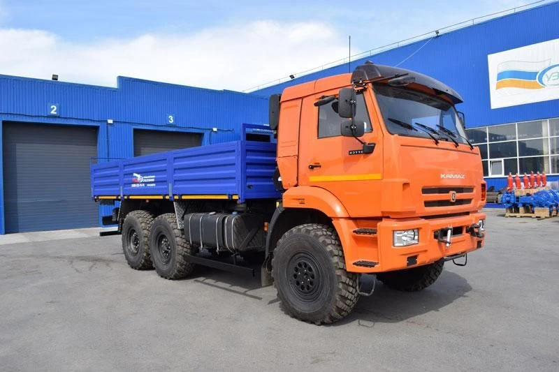 Truck for Cargo Transportation with Container Locks