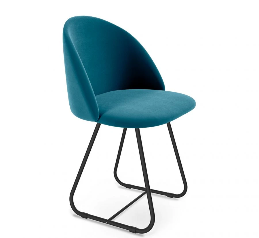 Elegant Microfiber Upholstered Chair Sheffilton SHT-ST35/S38