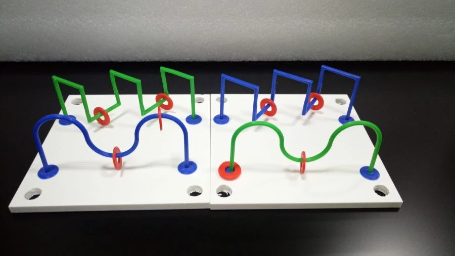 Laparoscopic Manipulation Training Module #8 (Races) - ROST-LapModule-8
