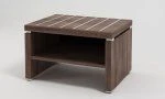 Luggage Storage Cabinet - Natural Wood Design
