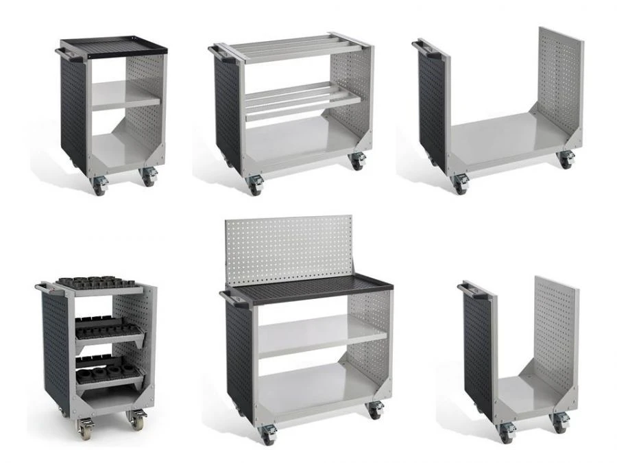 Metal Tool Trolley for Transport and Storage - DiKom VTT