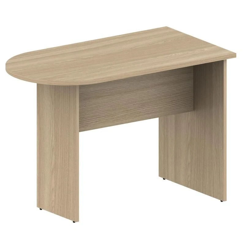 Half-Round Top Side Table with LDF Construction