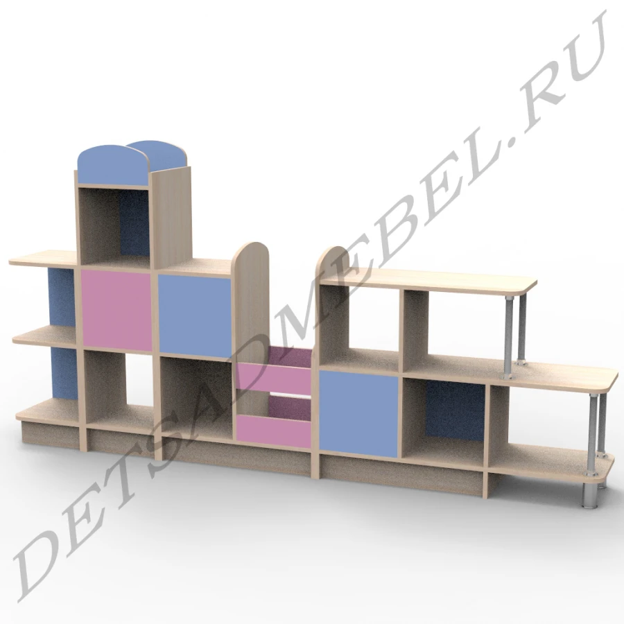 Modular Children's Playground Complex 3.8