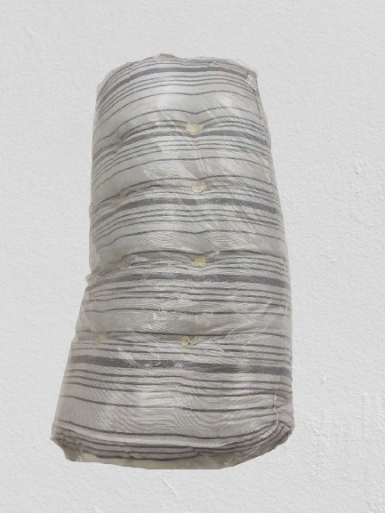 Mattress with Natural and Synthetic Fabric Top and Filling