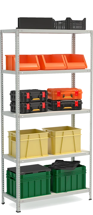 STF Model 1045-2.2 Heavy-Duty Metal Shelf Rack