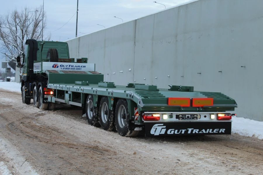 FSA-453A Modification Three-Axle Semi-Trailer for Hazardous Cargo