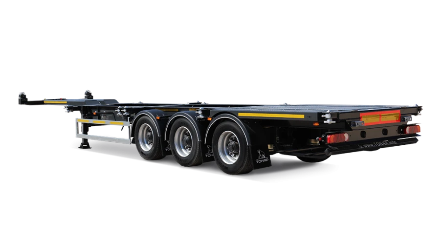 Tonar 99882 Container Semi-Trailer for ISO 668 Shipping