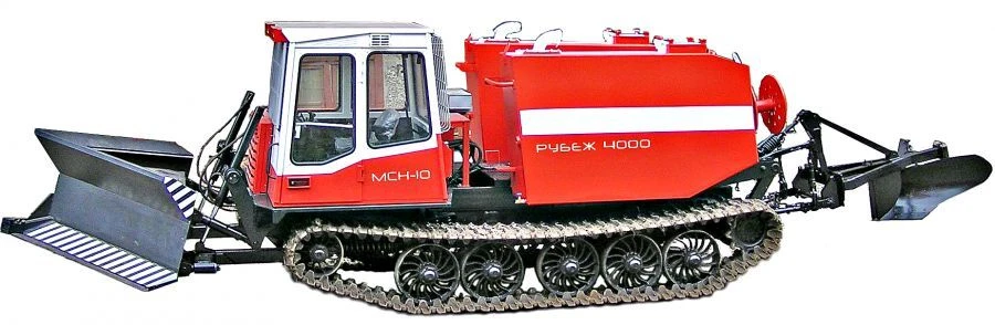 Industrial Tractor with Fire-Fighting Equipment for Forest Areas MSN-10-PM