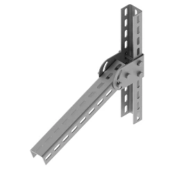 U-Shaped Hinge Bracket BS-USH 0 for Profile Mounting