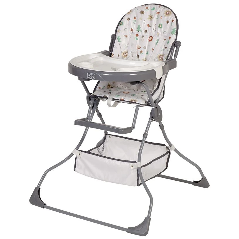 Polini Kids 252 Forest Friends High Chair for Feeding
