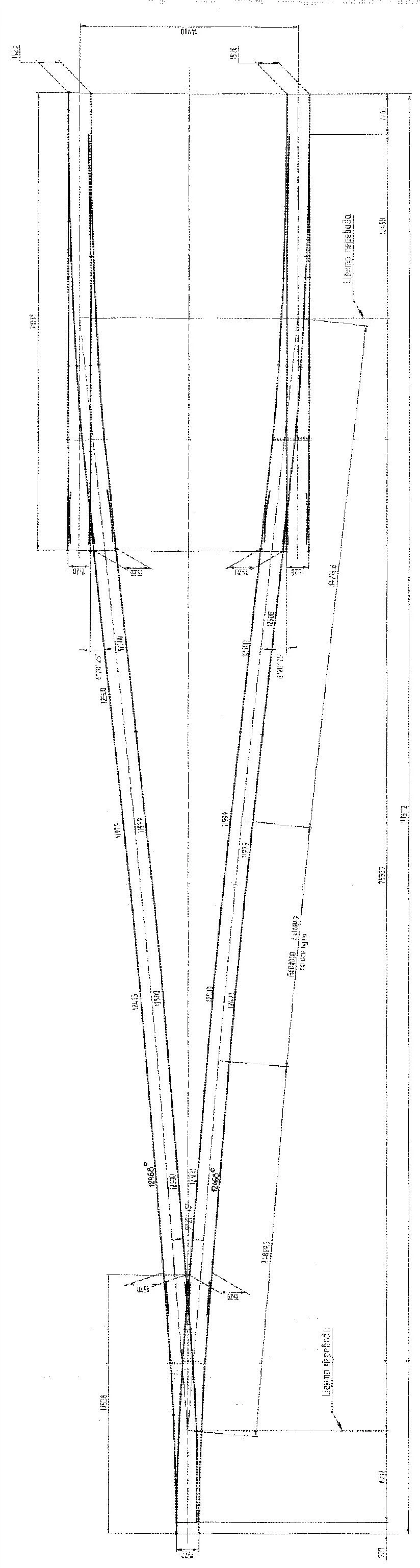 Combination of Two Type R65 Switches Model 1/9 and Symmetrical Switch Model 1/6