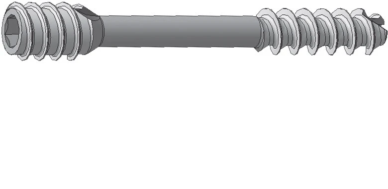 Cannulated Compression Screws Ø 4.0/5.0 mm, 30-75 mm Length, 5 mm Pitch, No. 419.0XX