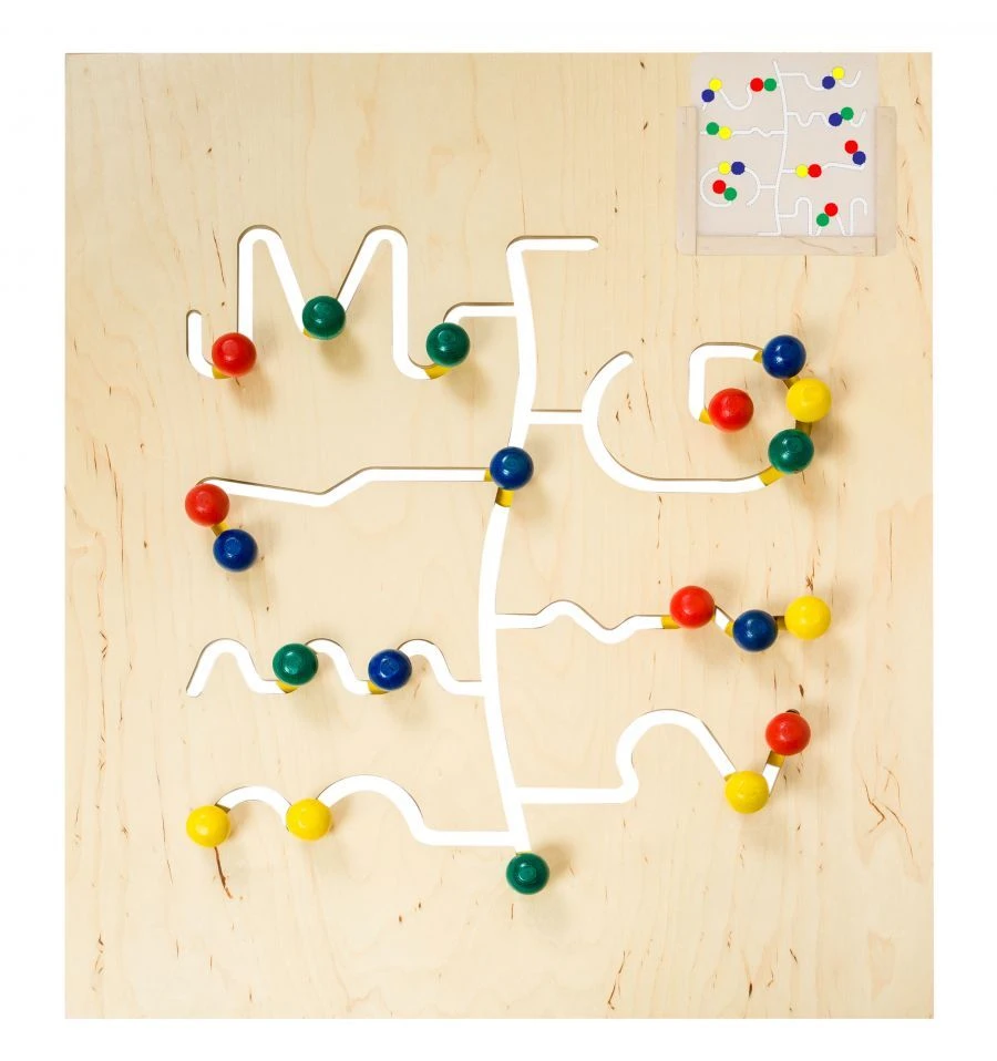 Double-Sided Game Panel "Maze" - Standard Size