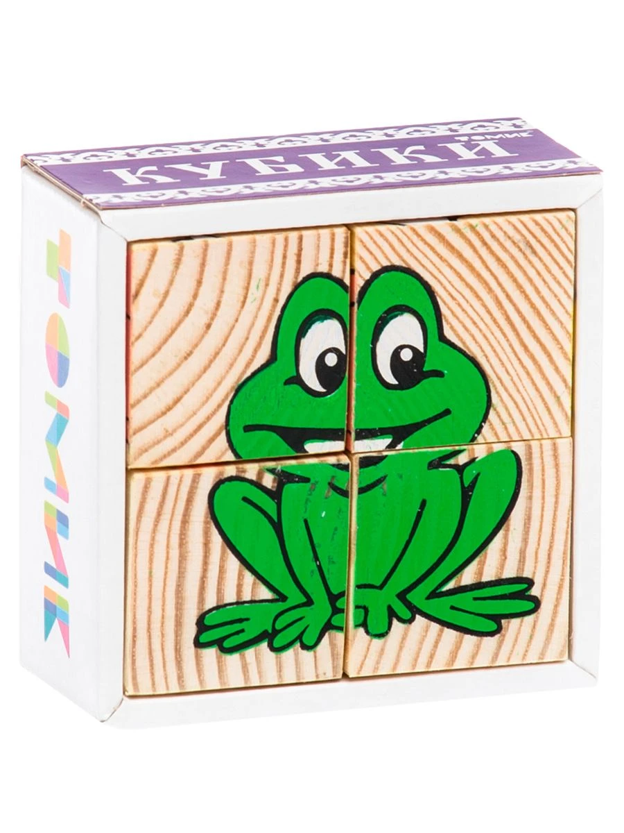 Animal Pattern Building Blocks (4 pieces) Model 3333-1