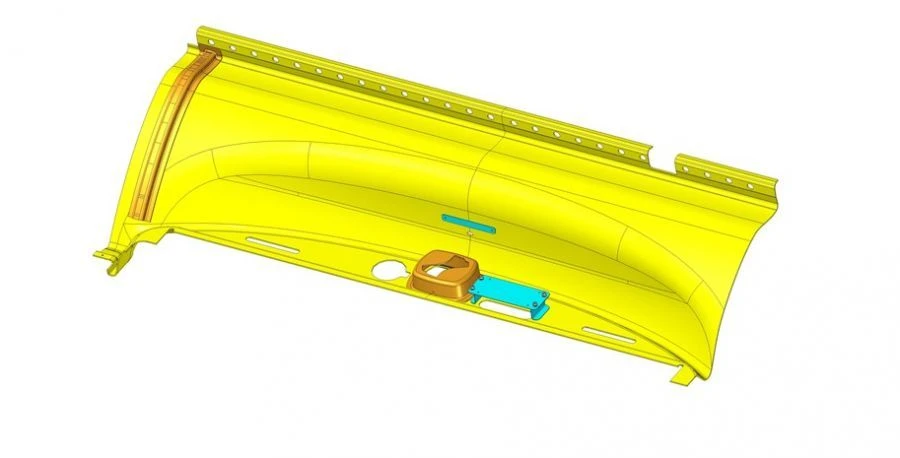 Front Door Drive Panel for Electric Bus 6274 - 6274-5702225