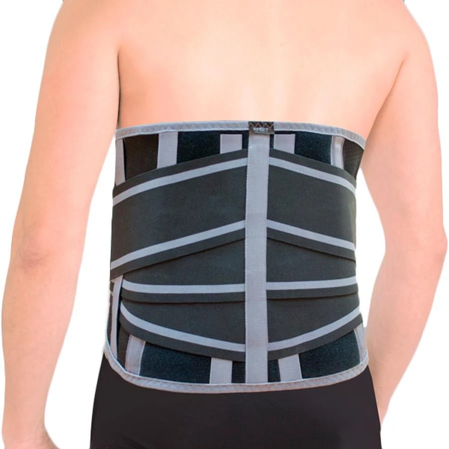 Semi-Rigid Support Corset for Spinal Conditions