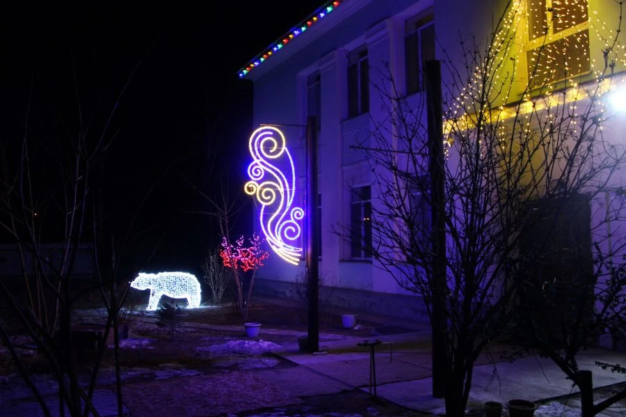 Decorative Outdoor LED Panel "Wave" - 220V, 24V, 12V