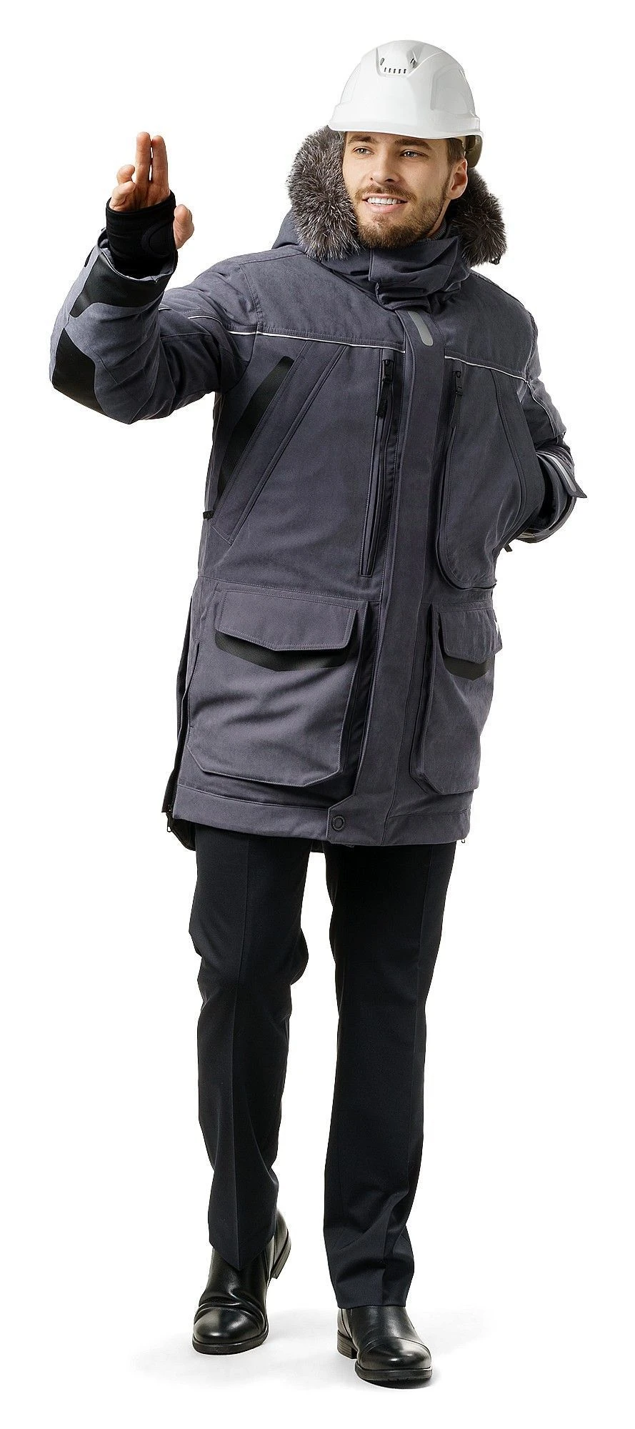 Men's Parka Jacket "Fox", Model 2.243