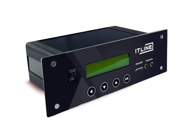 ITLINE 1-DIN Auto Informer with GLONASS/GPS System