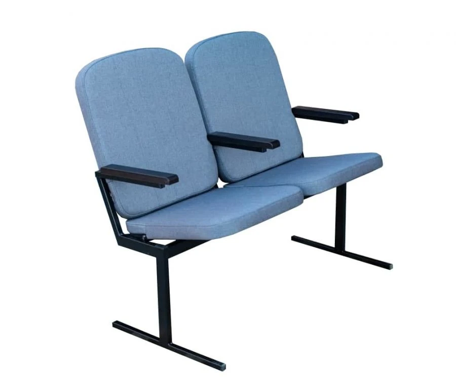 Mobile Multi-Seat Sofa Section with Metal Frame