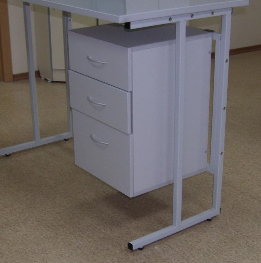 Closed Wall-Mounted Cabinet with Three Drawers (Type 4)