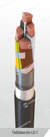 Power Cable with Copper Conductors, PE Insulation, up to 1 kV, PvbShVng(A)-LS