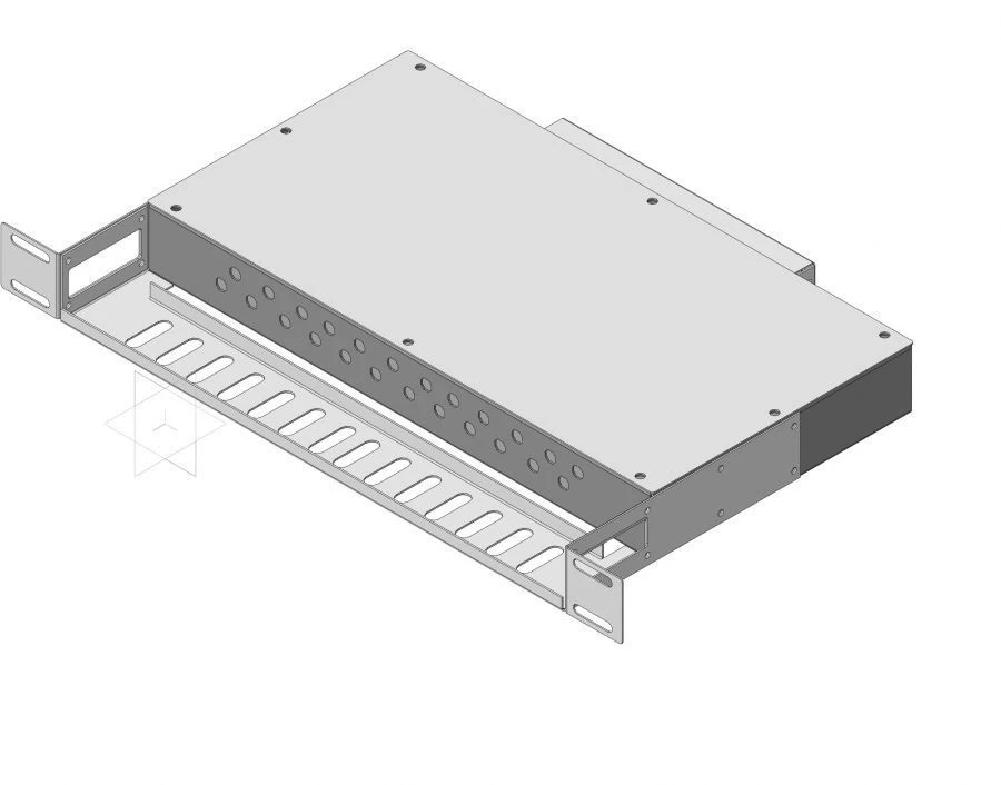 Optical Fiber Splice Closure KORS-C for 19" Racks