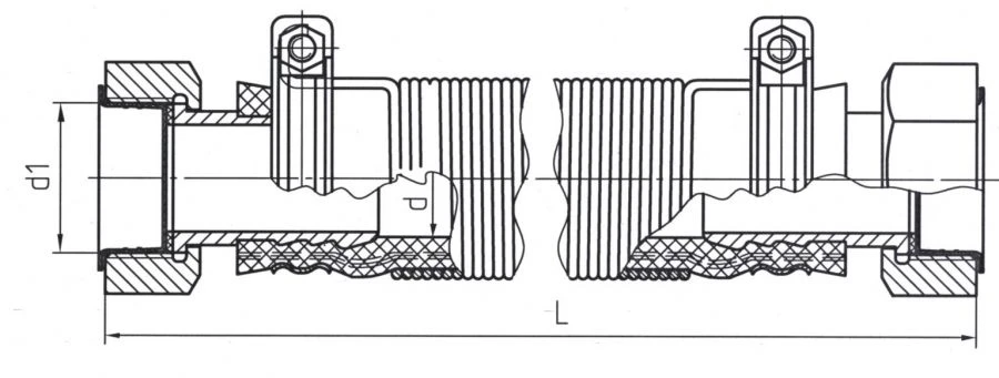 Flexible Air Duct Connector 747